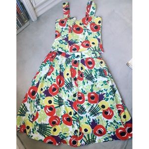 Yves Saint Laurent two piece dress